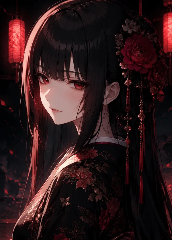 Mio — Graceful AI companion character on Candy AI