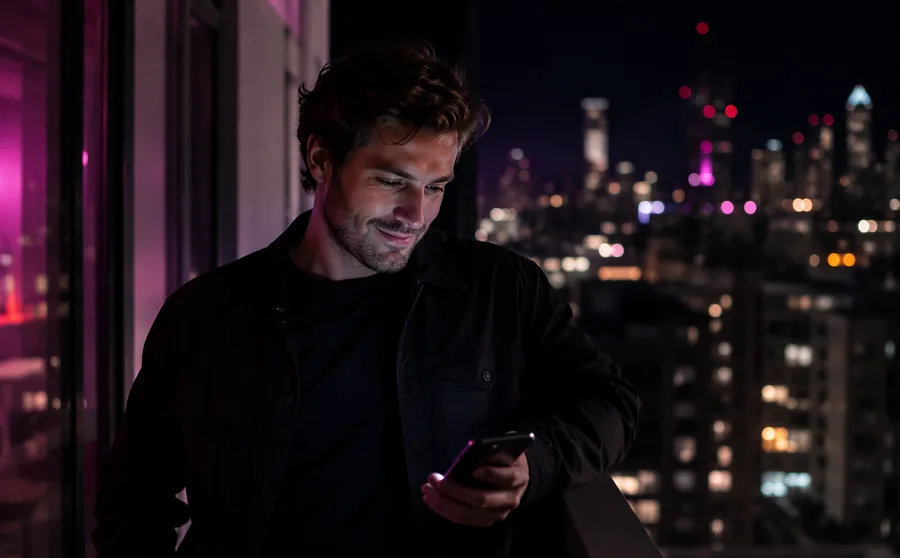 Romantic AI boyfriend chat on Candy AI